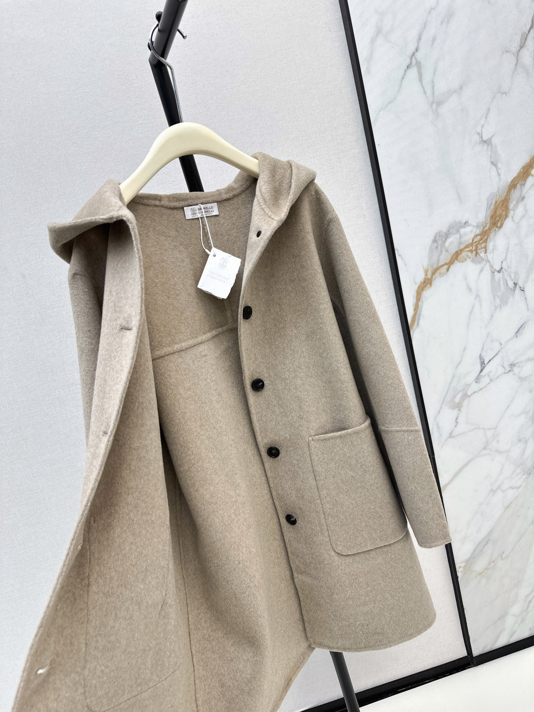 Loro New hooded coat