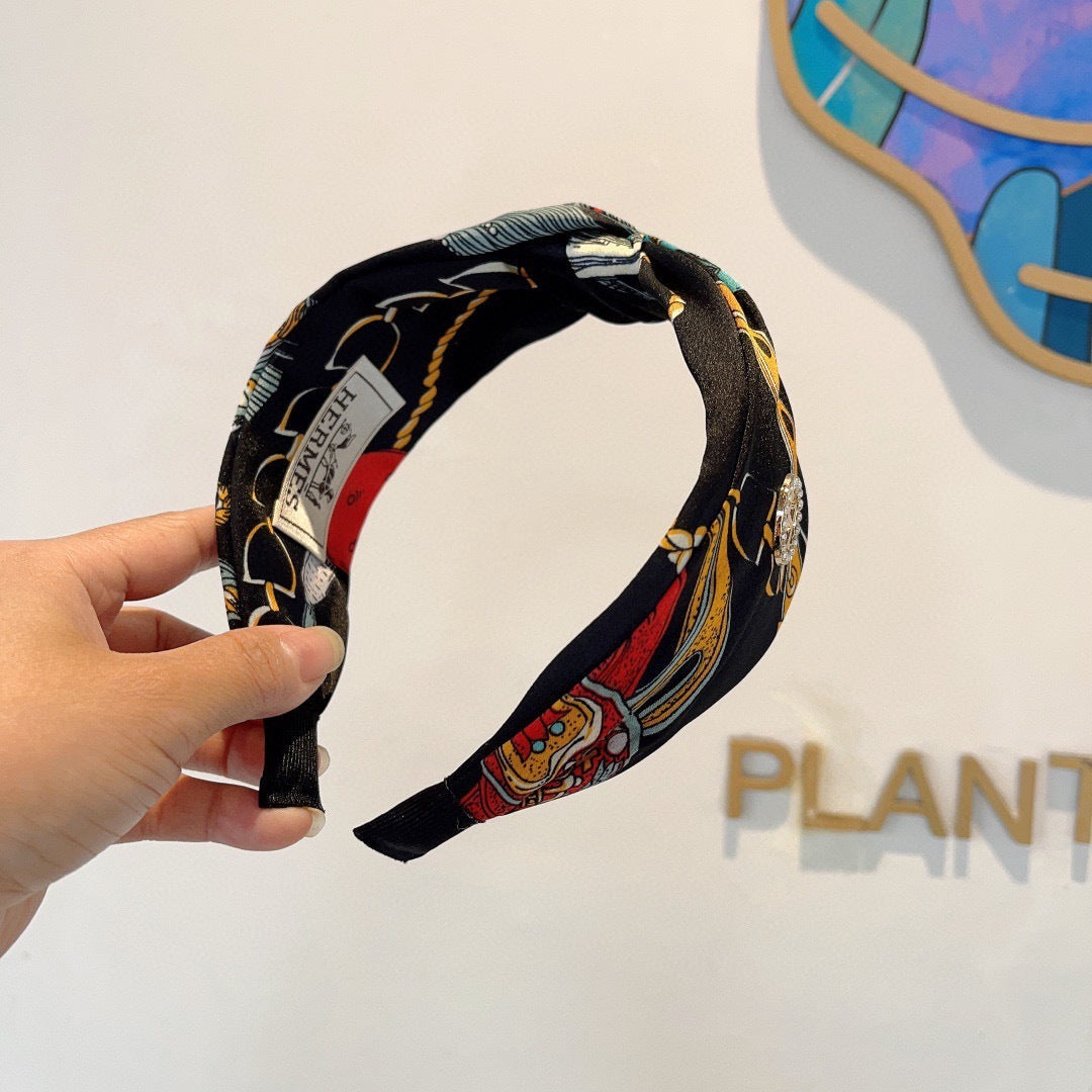 Herm New silk headband