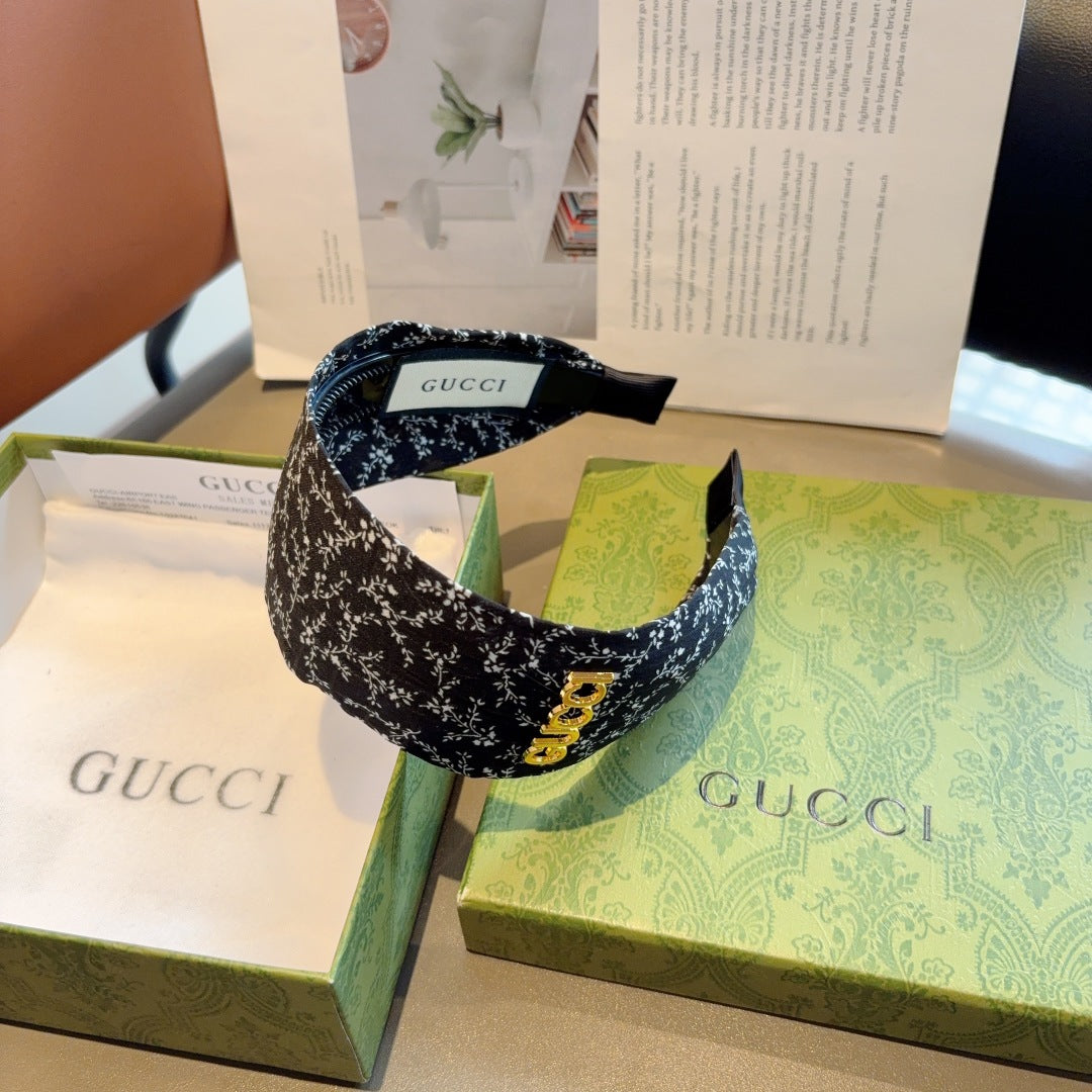 Guc Classic new wide hair clip