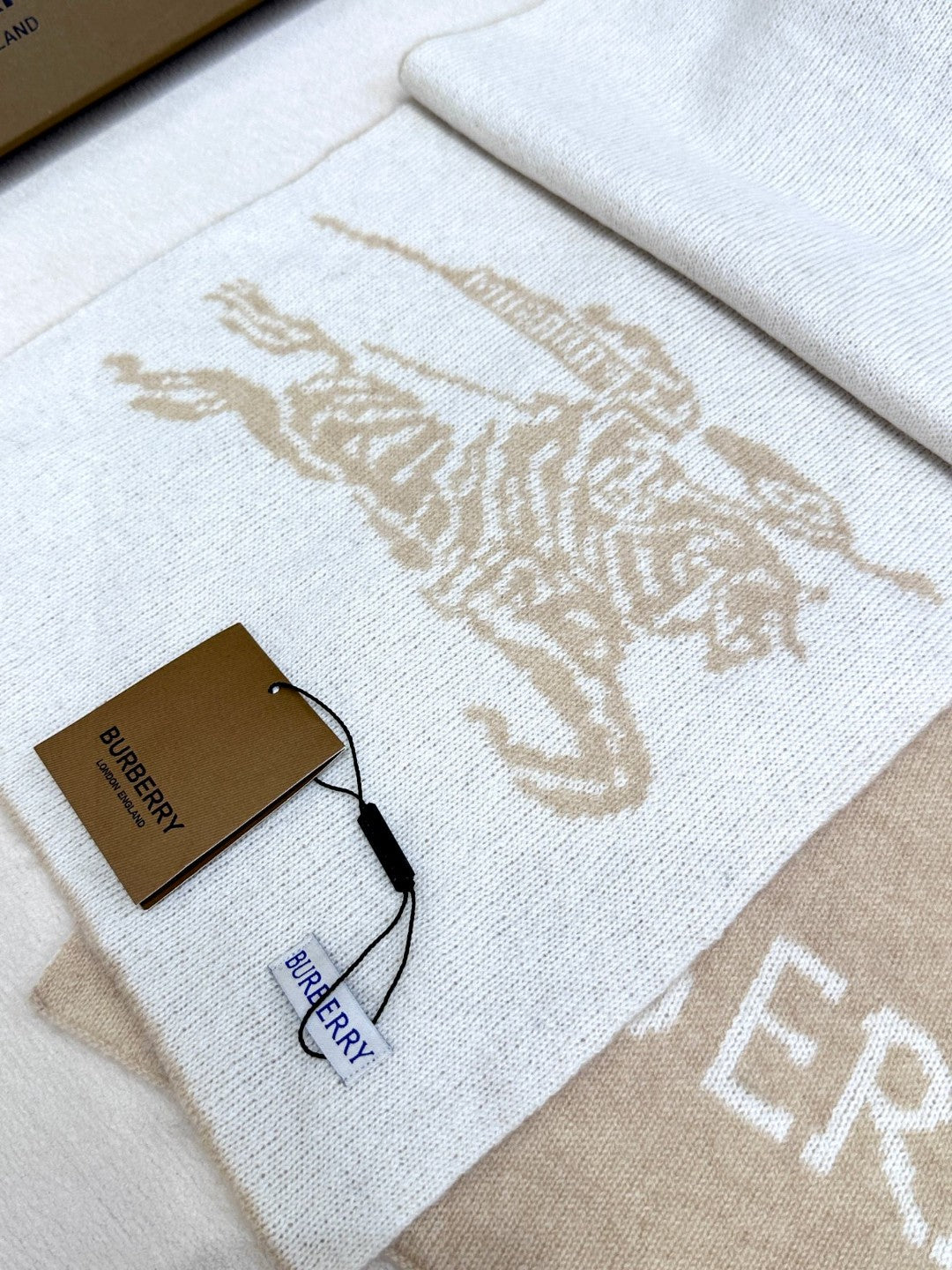 Bur High end knitted patchwork scarf