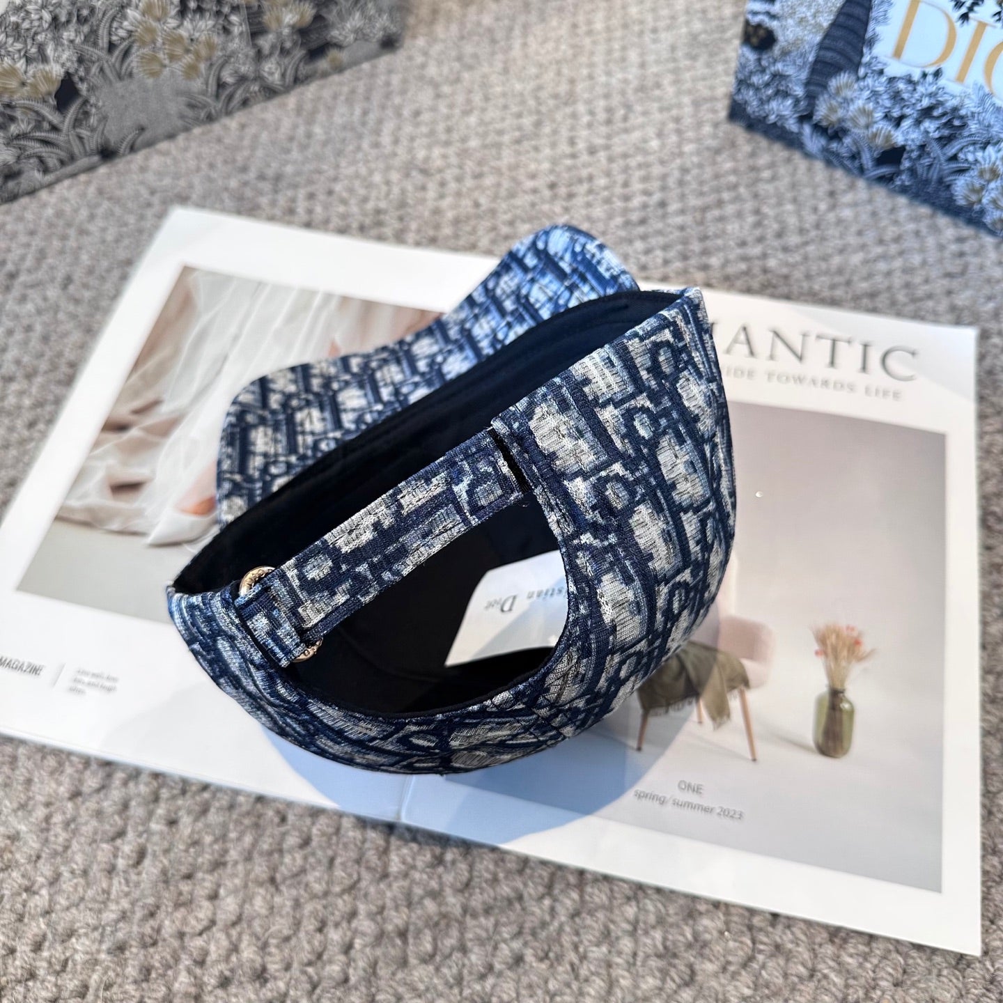 CD classic distressed baseball cap