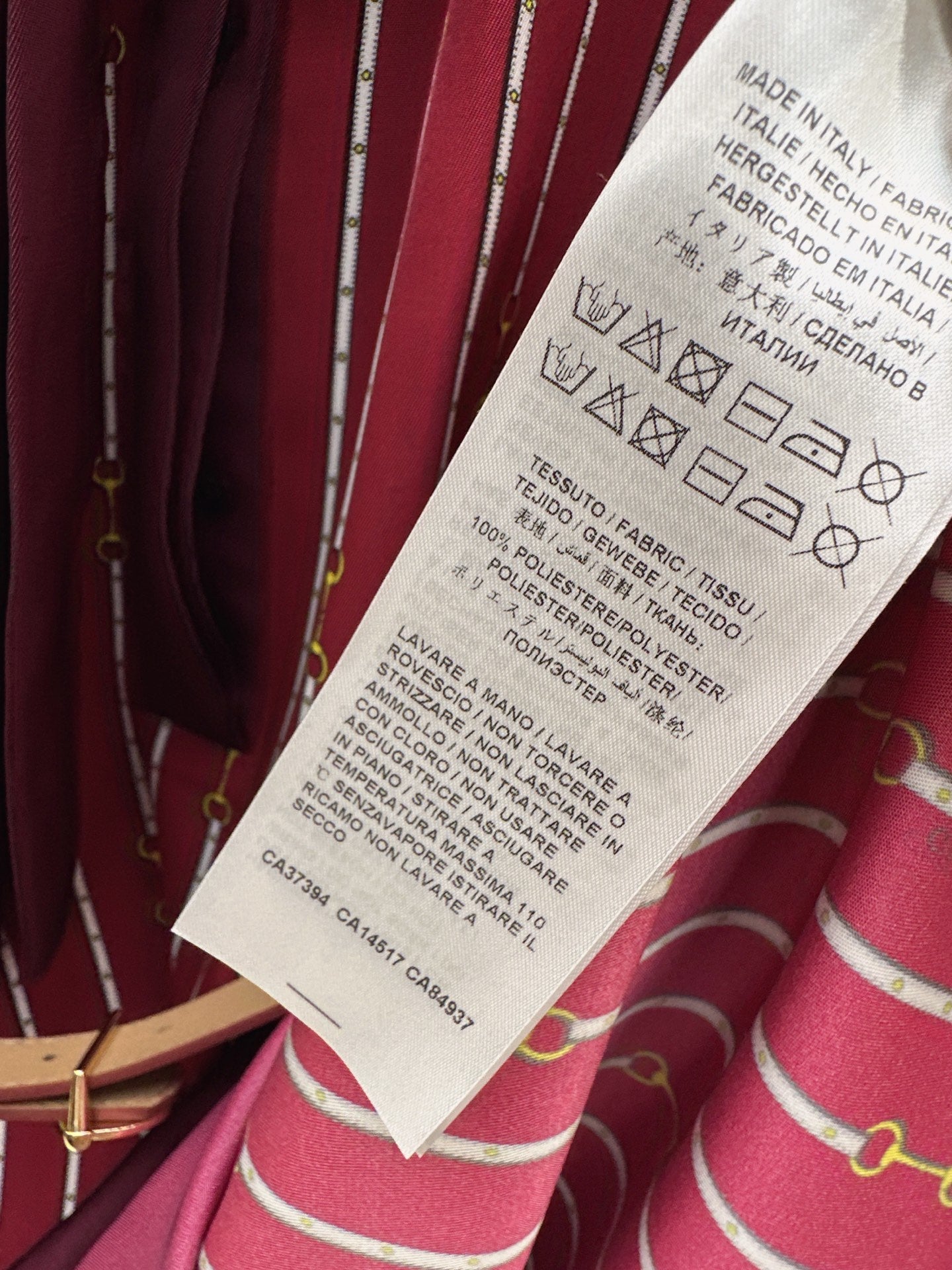 Guc NEW Belted dress