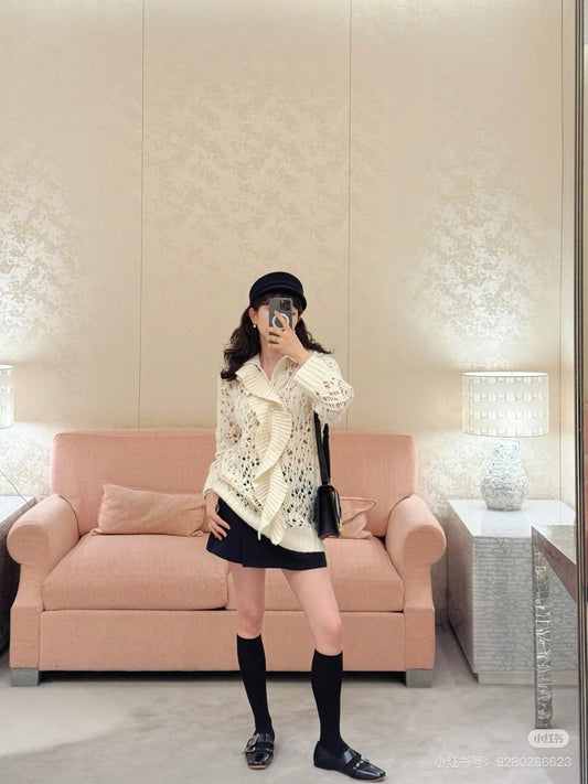 CD NEW Cashmere knitted cardigan