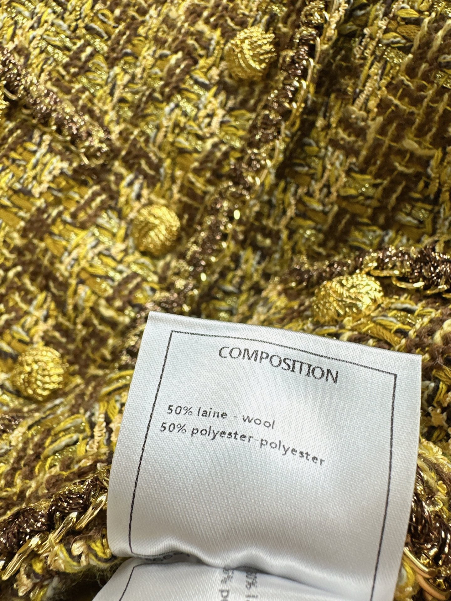 Chan NEW woven skirt