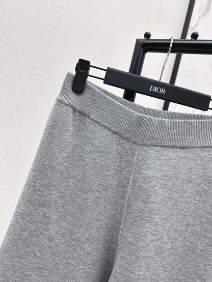 CD NEW Double-faced cashmere pants