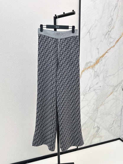 CD NEW Double-faced cashmere pants