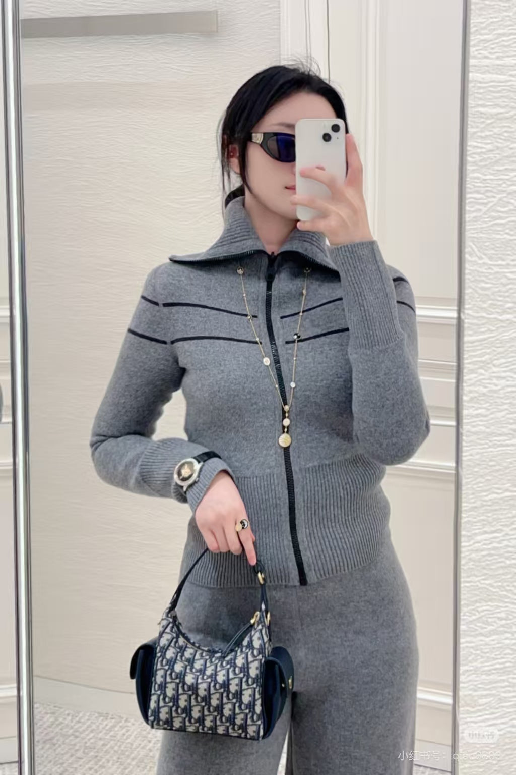 CD NEW Reversible cashmere jacket