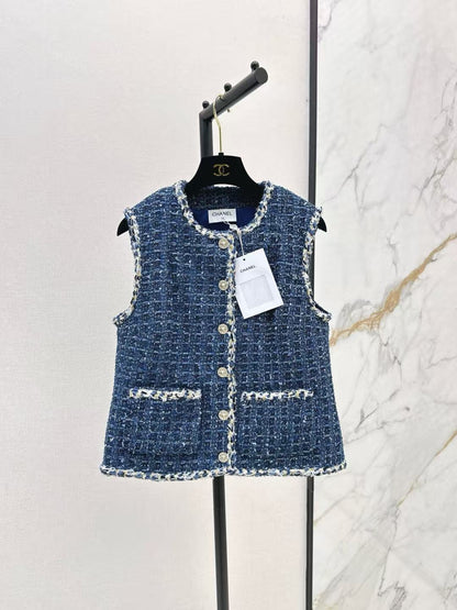Chan NEW woven vest
