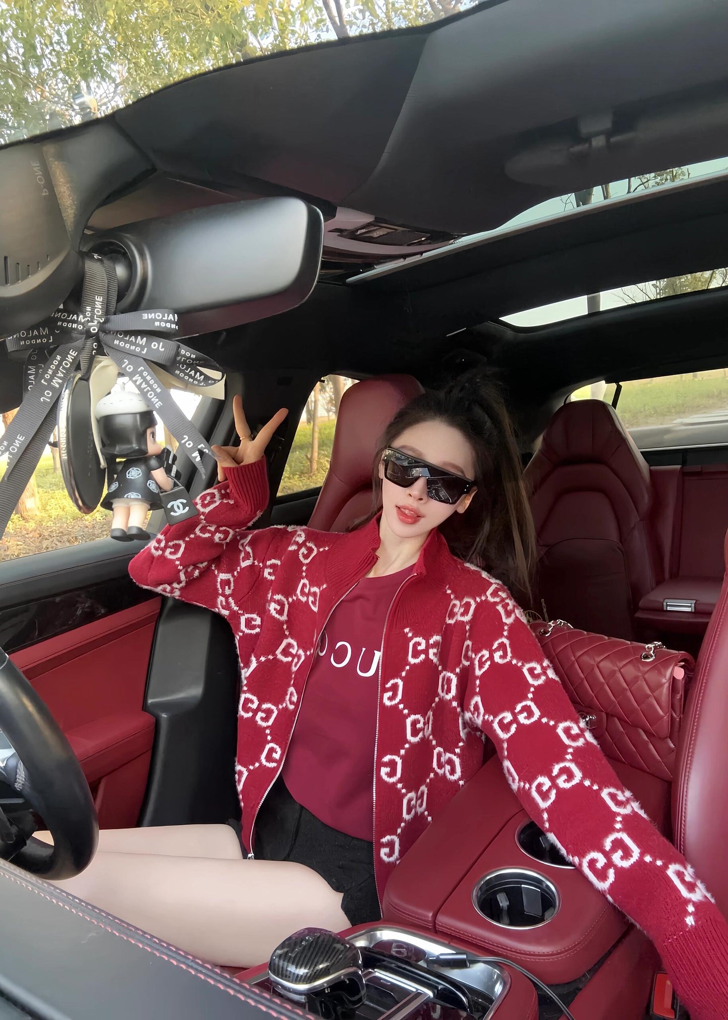 Guc NEW stand collar jacket