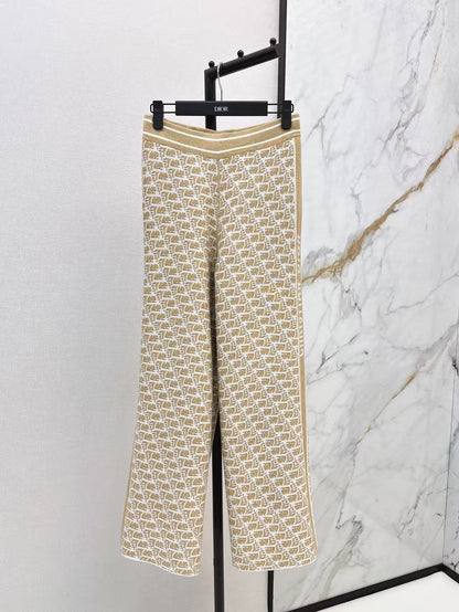 CD NEW Double-faced cashmere pants