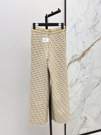 CD NEW Double-faced cashmere pants