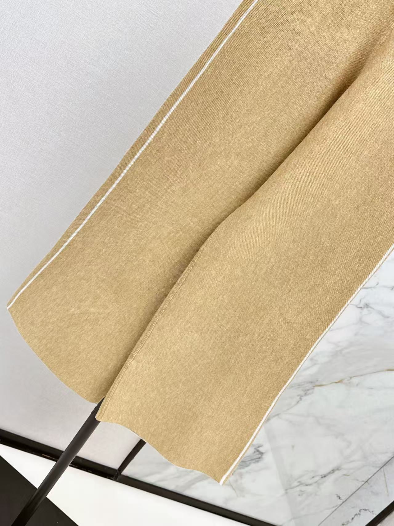 CD NEW Double-faced cashmere pants