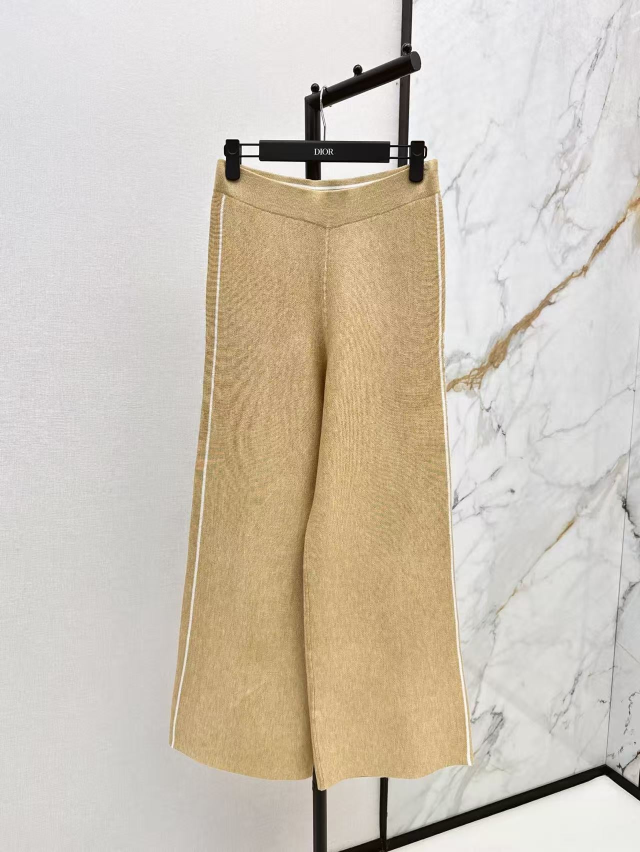CD NEW Double-faced cashmere pants