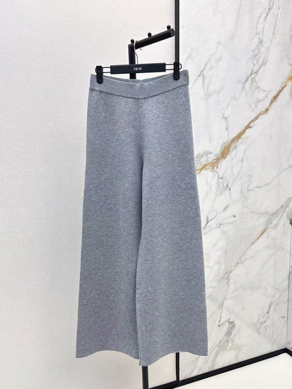 CD NEW Double-faced cashmere pants