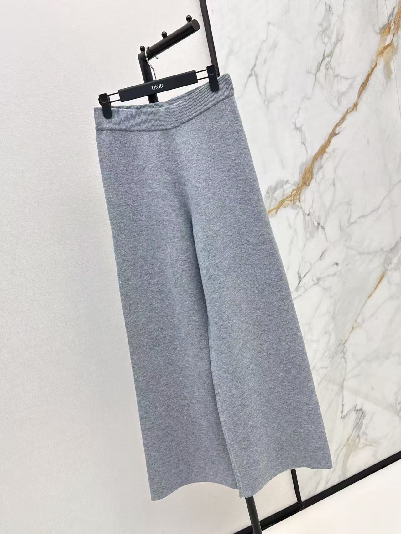 CD NEW Double-faced cashmere pants