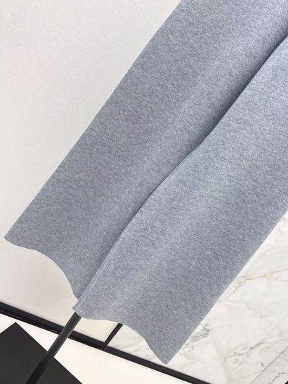 CD NEW Double-faced cashmere pants