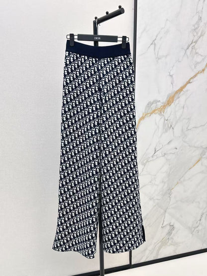 CD NEW Double-faced cashmere pants