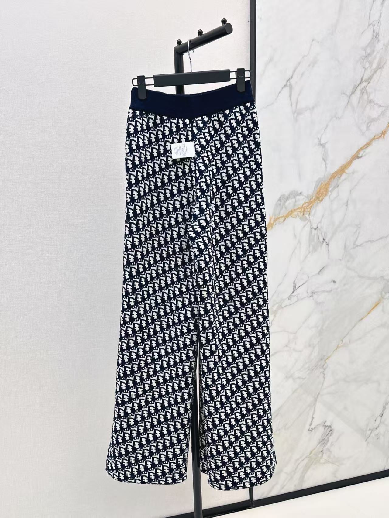 CD NEW Double-faced cashmere pants