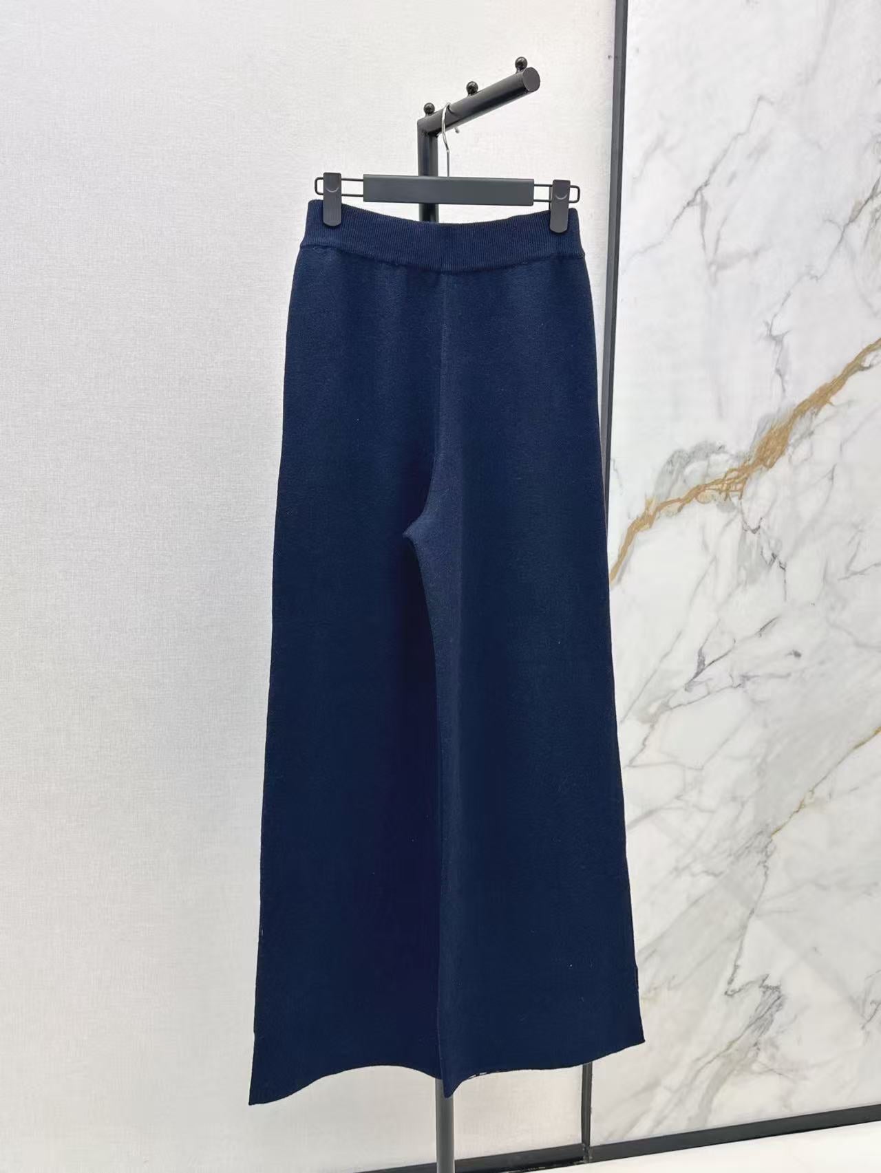 CD NEW Double-faced cashmere pants