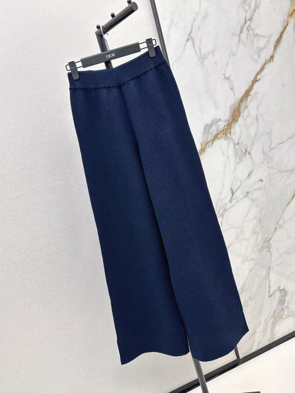 CD NEW Double-faced cashmere pants