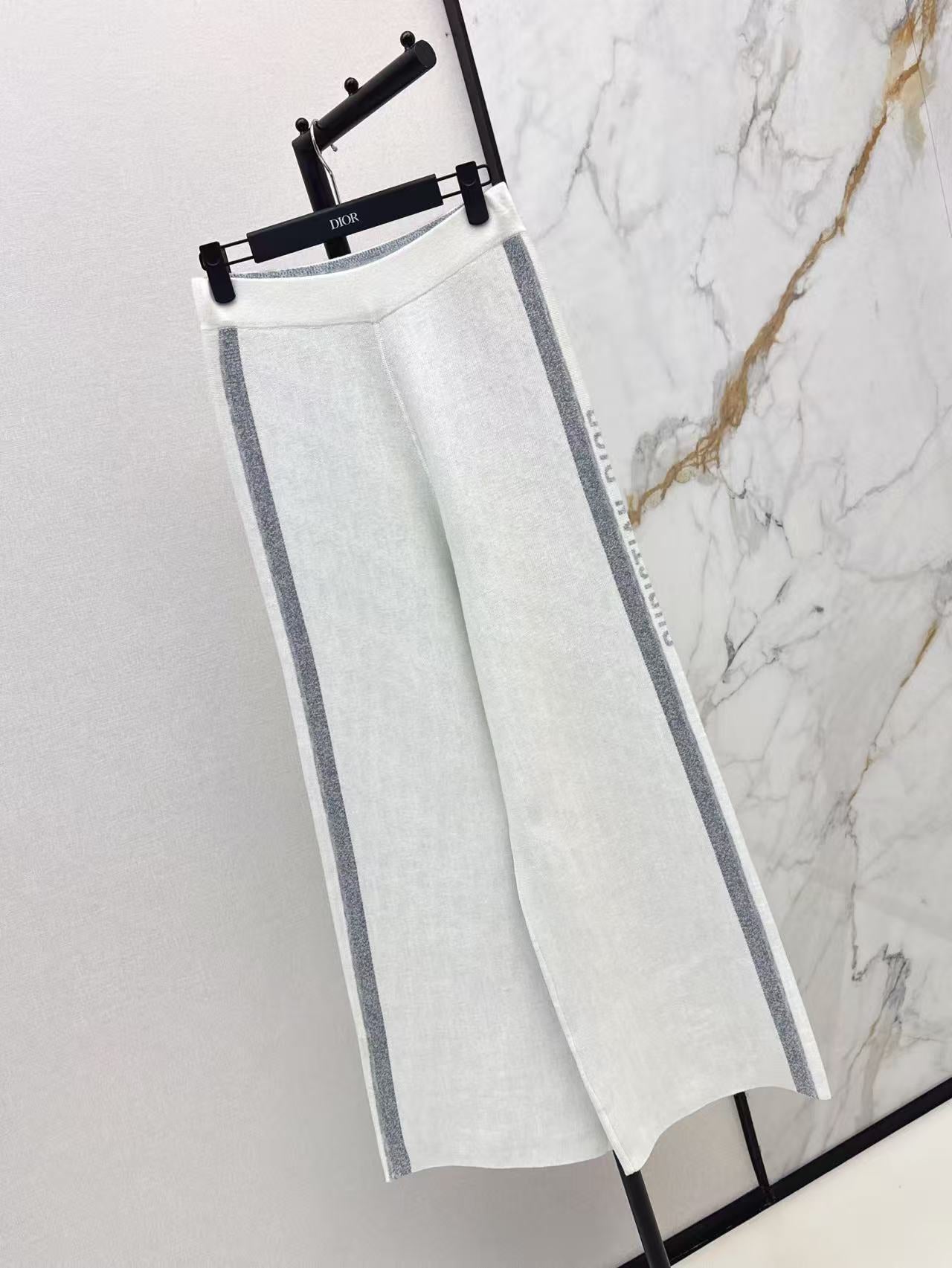 CD NEW Double-faced cashmere pants