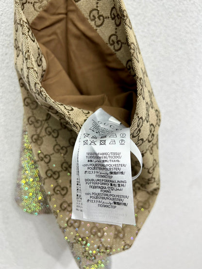 Guc NEW jacquard rhinestones skirt