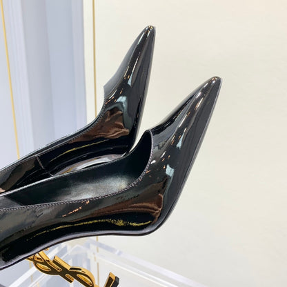 Saint NEW Classic letter-print high heels