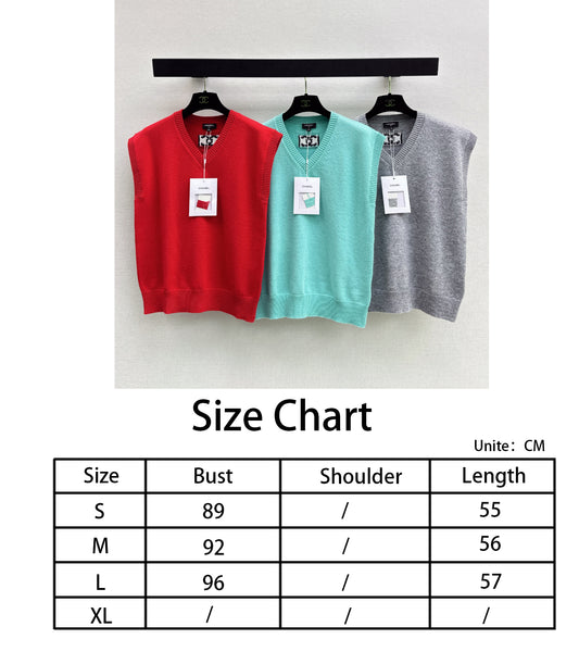 Chan NEW knitted vest