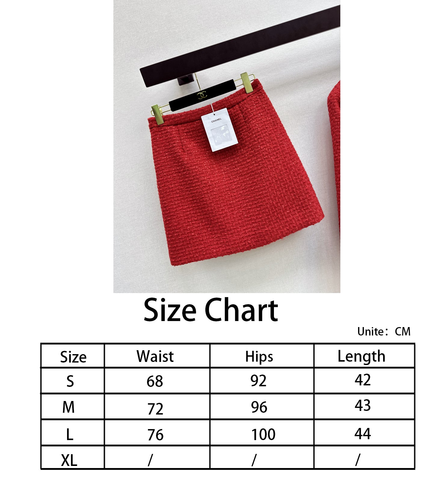 Chan NEW woven A-line skirts