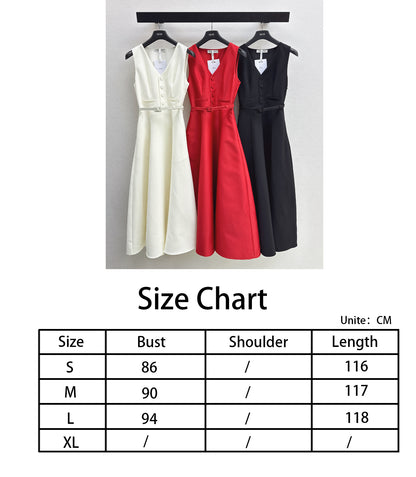 CD NEW sleeveless back-bow cocktail dress