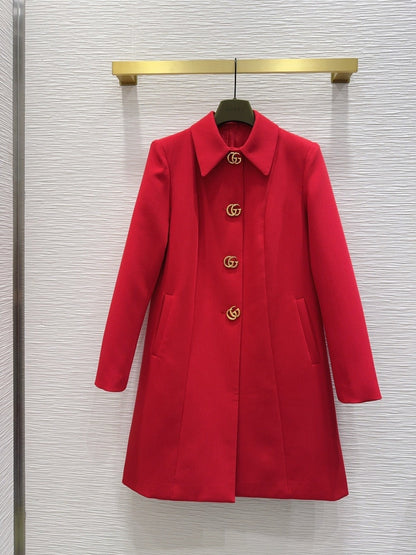 Guc NEW lapel trench coat