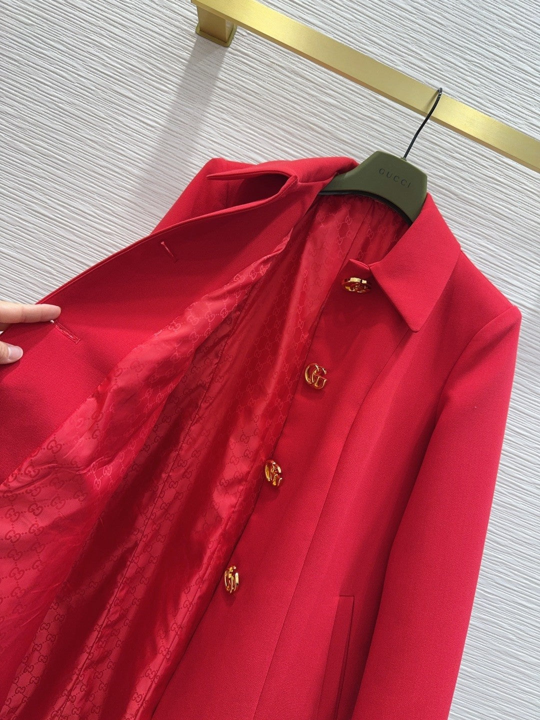 Guc NEW lapel trench coat