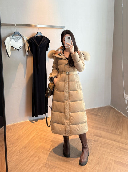 Bur 25fw long down jacket