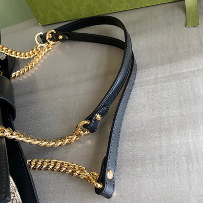 GC  Padlock medium shoulder bag tote Beige/ebony GG Supreme canvas, with brown leather detail