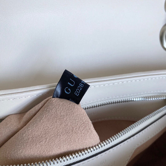 GC GG Marmont small shoulder bag Black / White / Dusty Pink / Gray Blue