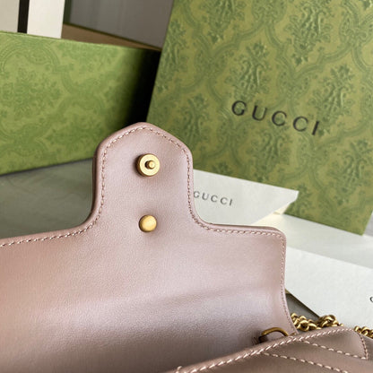 GC GG Marmont super mini bag Black / White / Red / Gray Blue