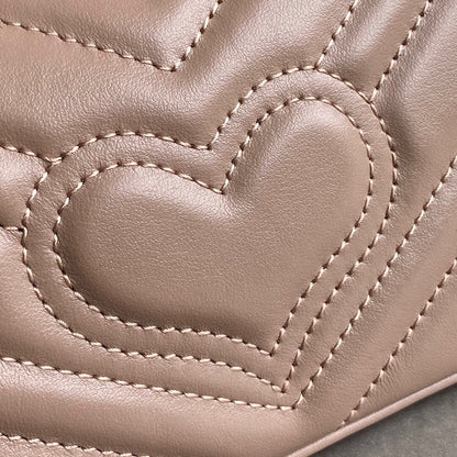 GC GG Marmont super mini bag Black / White / Red / Gray Blue