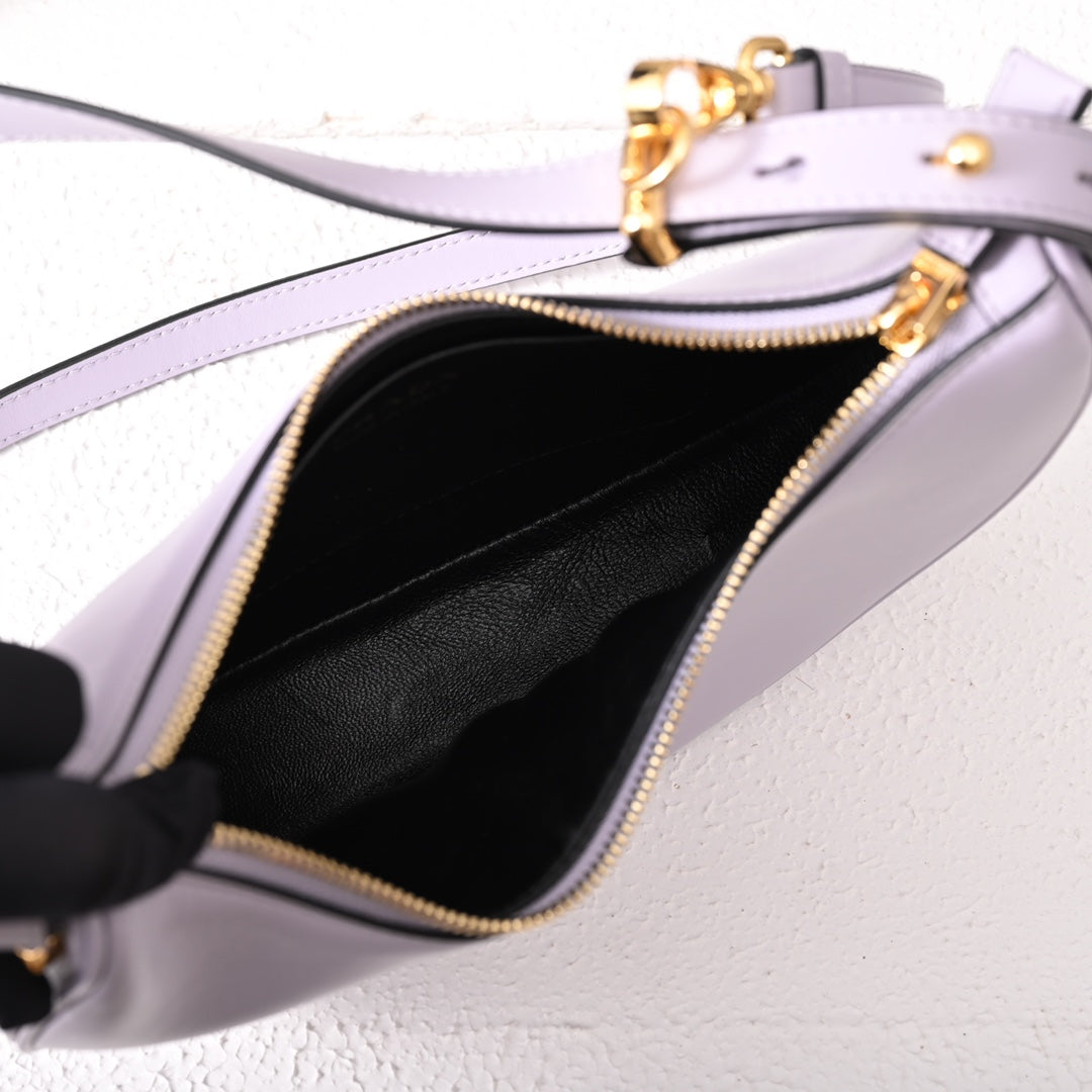 PD  Arqué small leather shoulder bag