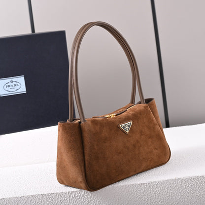 PD  Medium Nubuck leather handbag