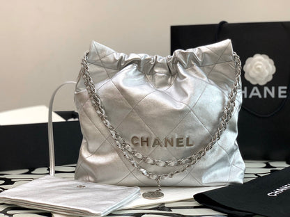 C* 22bag garbage bag ♥ Silver chain