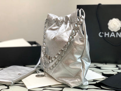 C* 22bag garbage bag ♥ Silver chain