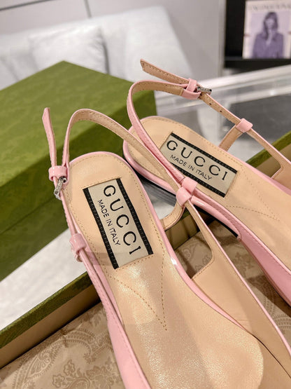 G* New Crystal Diamond Double G Buckle