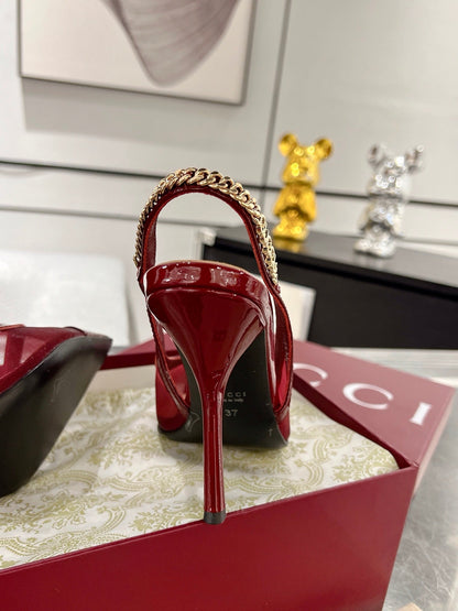 G* New Chain High Heel Sandals