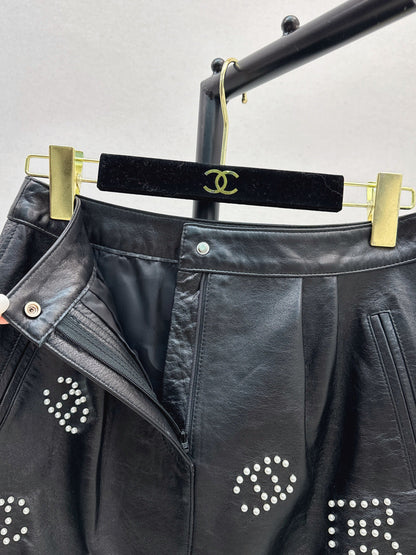 Chan 25FW denim skirt