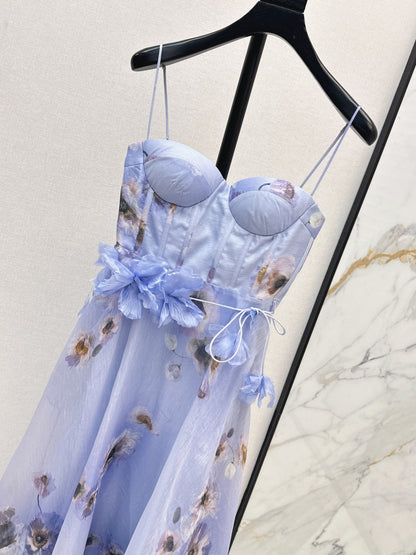 Zimm 25fw printed dress