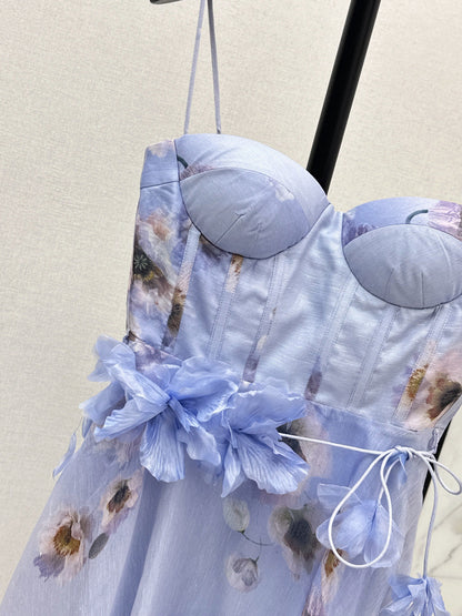 Zimm 25fw printed dress