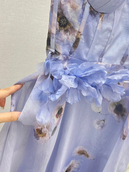 Zimm 25fw printed dress