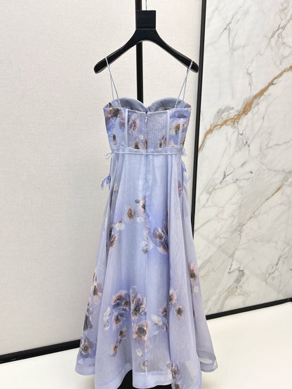 Zimm 25fw printed dress