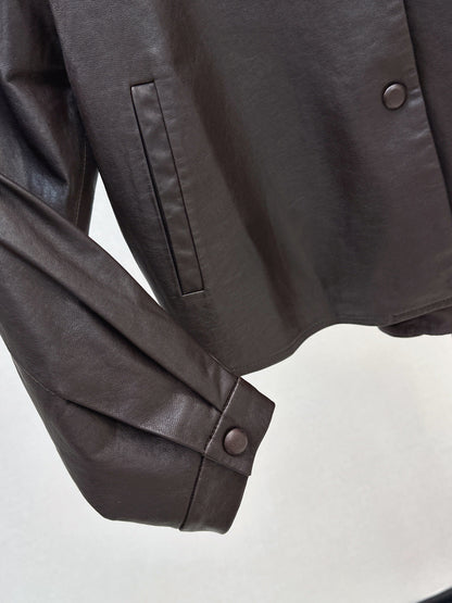 Miu 25fw motorcycle jacket