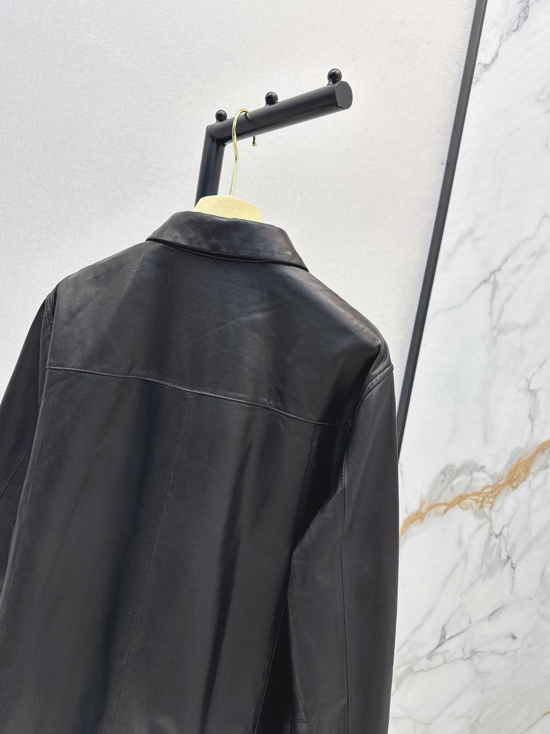 Miu 25fw motorcycle jacket